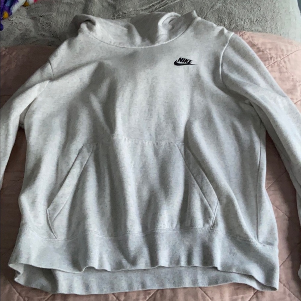 Nike white sweatshirt